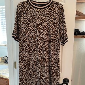 Mini Leopard Dress